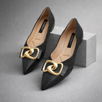 Verona Leather Flats