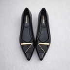 Orlina Leather Flats