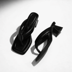 Noemi Square Mule Heels