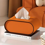 Luvanti Leather Tissue Box
