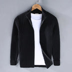 Marlowe Full-Zip Rib Cardigan