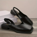 Mila Leather Flats