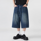 Gaucho Denim Shorts