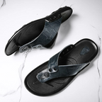 Arvento Italian Leather Slides