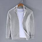 Marlowe Full-Zip Rib Cardigan