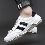 Luciano Italian  Leather Sneakers
