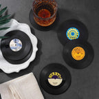 Turntable Tunes Drink Coasters