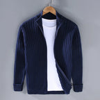 Marlowe Full-Zip Rib Cardigan