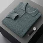 Merino Long Sleeve Polo