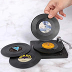 Turntable Tunes Drink Coasters