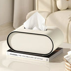 Luvanti Leather Tissue Box