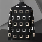 Cubic Cashmere Cardigan