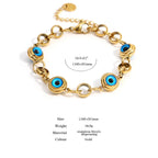 Aurora Evil Eye Bracelet