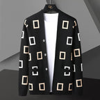 Cubic Cashmere Cardigan