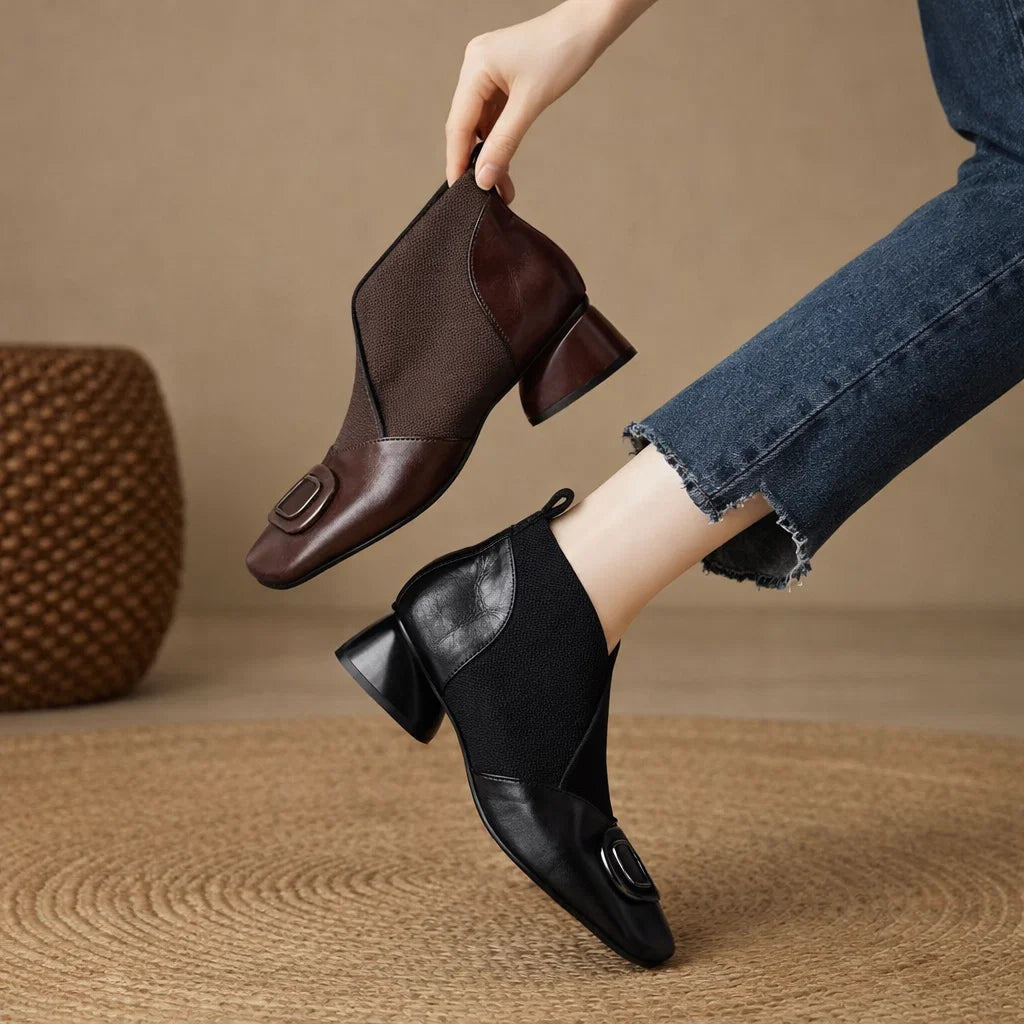 Opium Leather Boots – Tuscany Noir