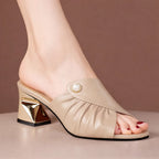 Lumi Leather Heel