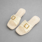 Orlina Leather Flats
