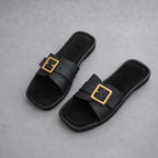 Orlina Leather Flats